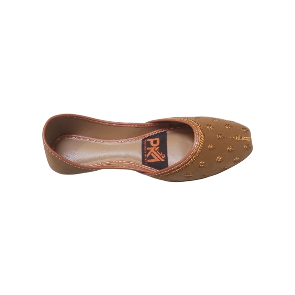 Gul-e-Zar | Heritage Gold Khussa