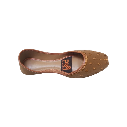Gul-e-Zar | Heritage Gold Khussa