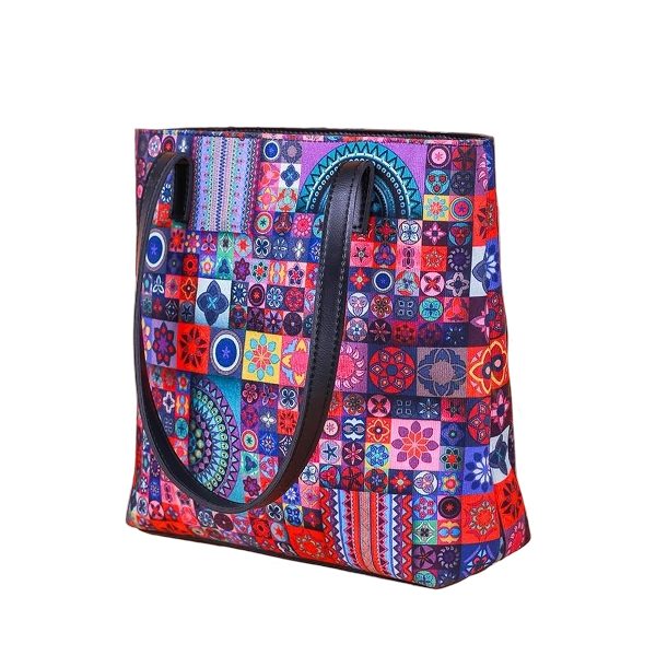 Zeynaa Roya Weave Shoulder Bag